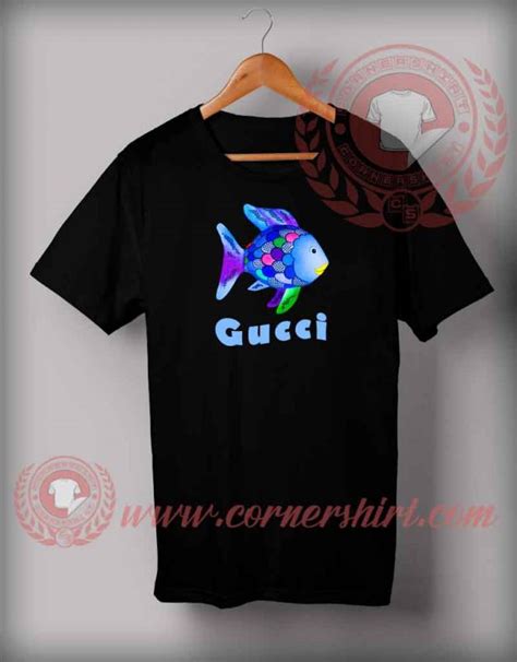 gucci leopard t shirt|rainbow fish Gucci shirt.